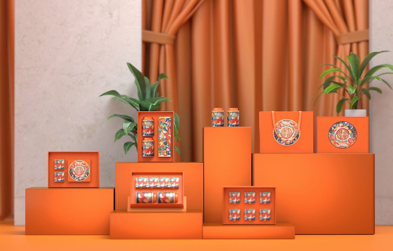 插画礼盒包装设计