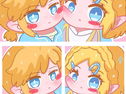 塞尔达情头～（个人主页-ZNjUzMzAwNDg=） - 游戏原画 - 站酷设计师Z51231843原创素材 - 站酷ZCOOL