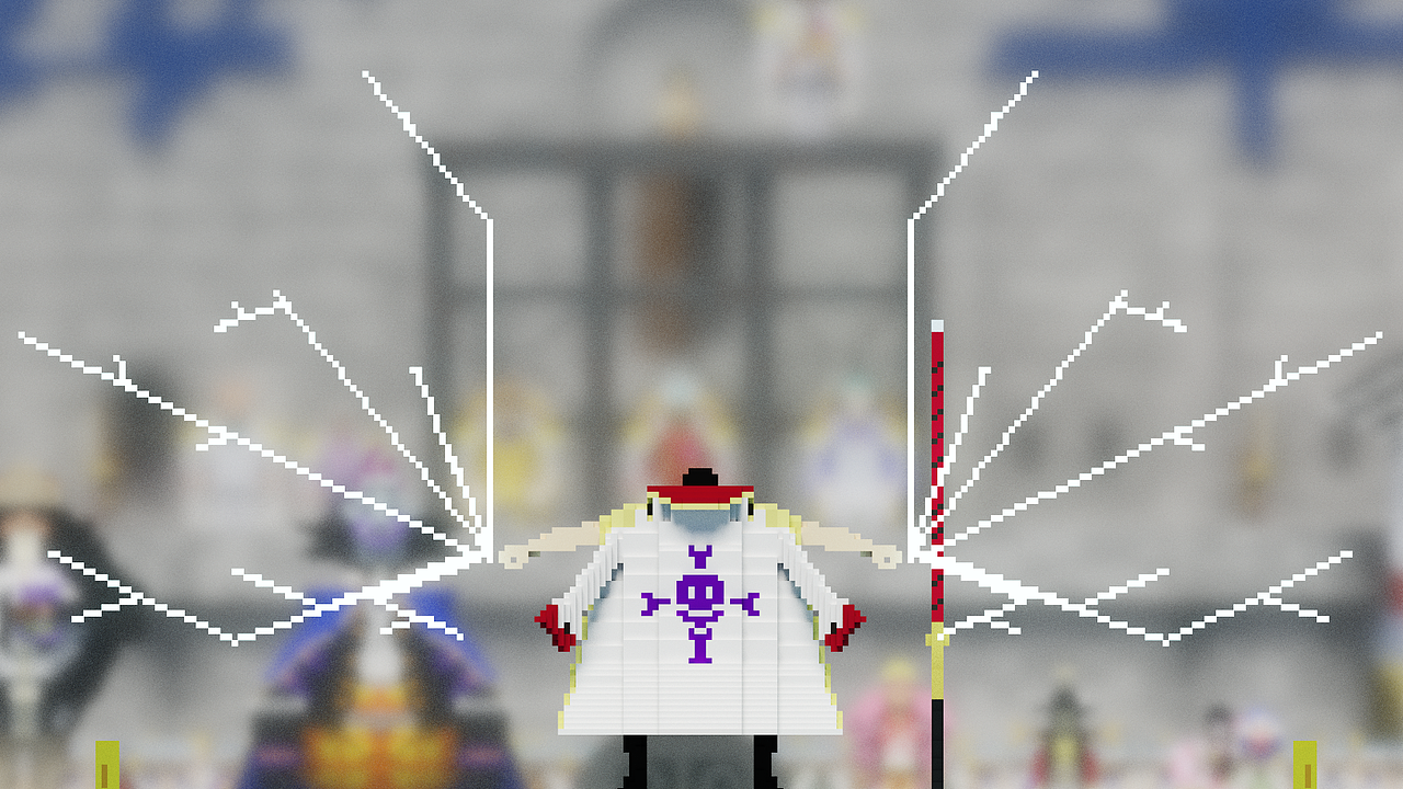 海贼王 顶上战争场景还原3 白胡子海贼团全员出击（图ZMjI3NDE3MTY0） - 动画/影视 - 站酷设计师体素艺术原创素材 - 站酷ZCOOL