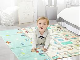 嬰兒學(xué)爬地墊視頻