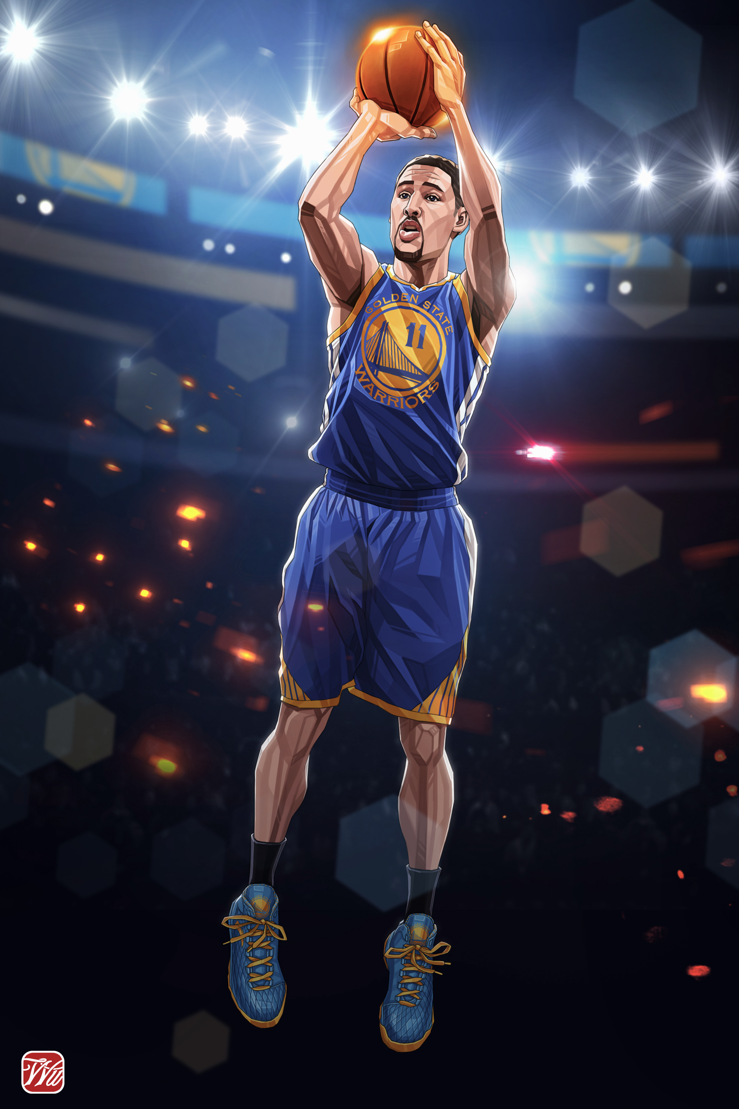 anta海报——klay thompson