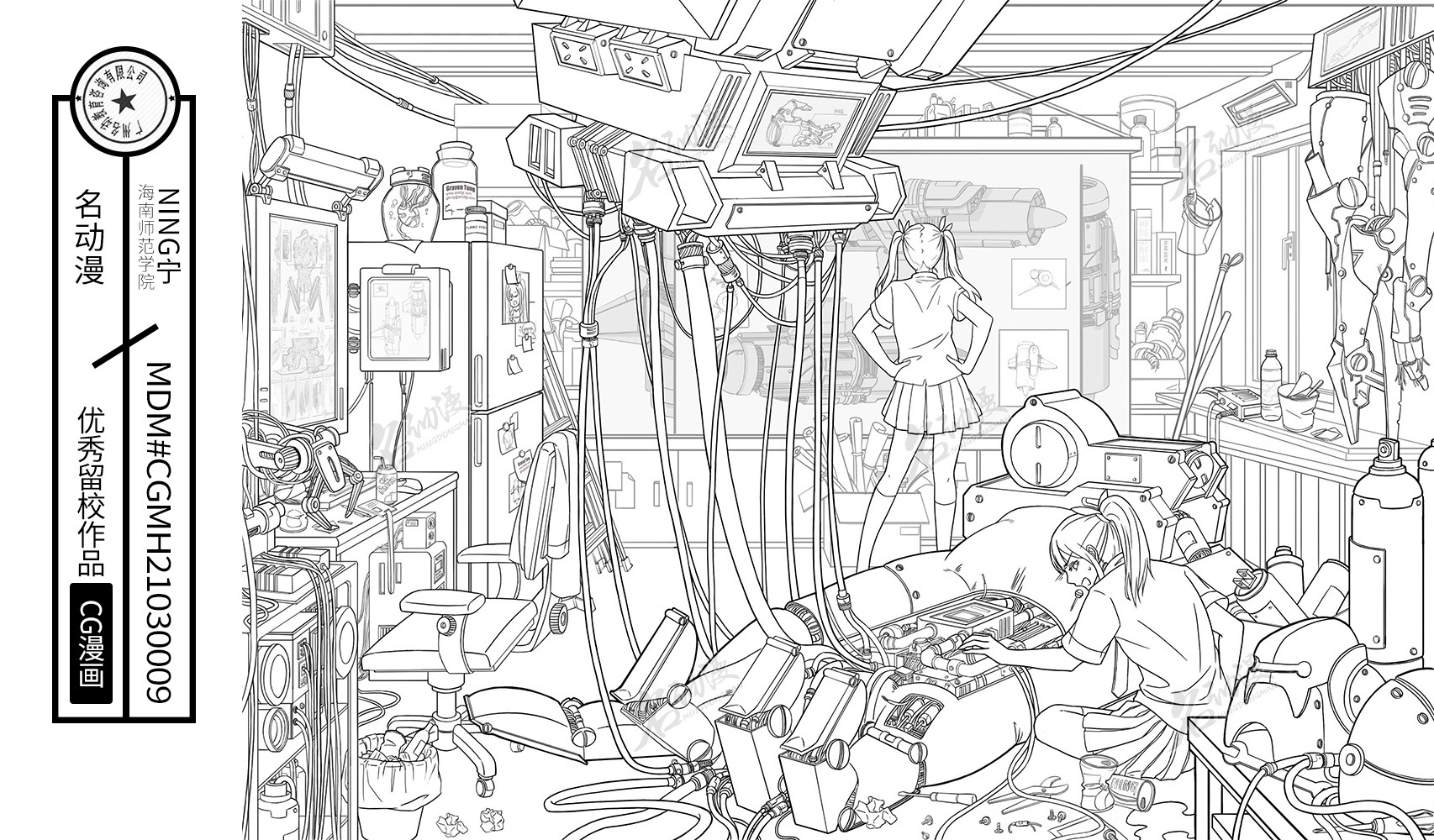美少女机械维修厂