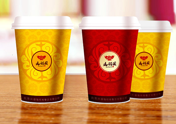 餐饮店装修设计、北京瑞祥阁店面设计、上海餐饮连锁加盟店室内设计、中式餐饮店店面设计图片欣赏