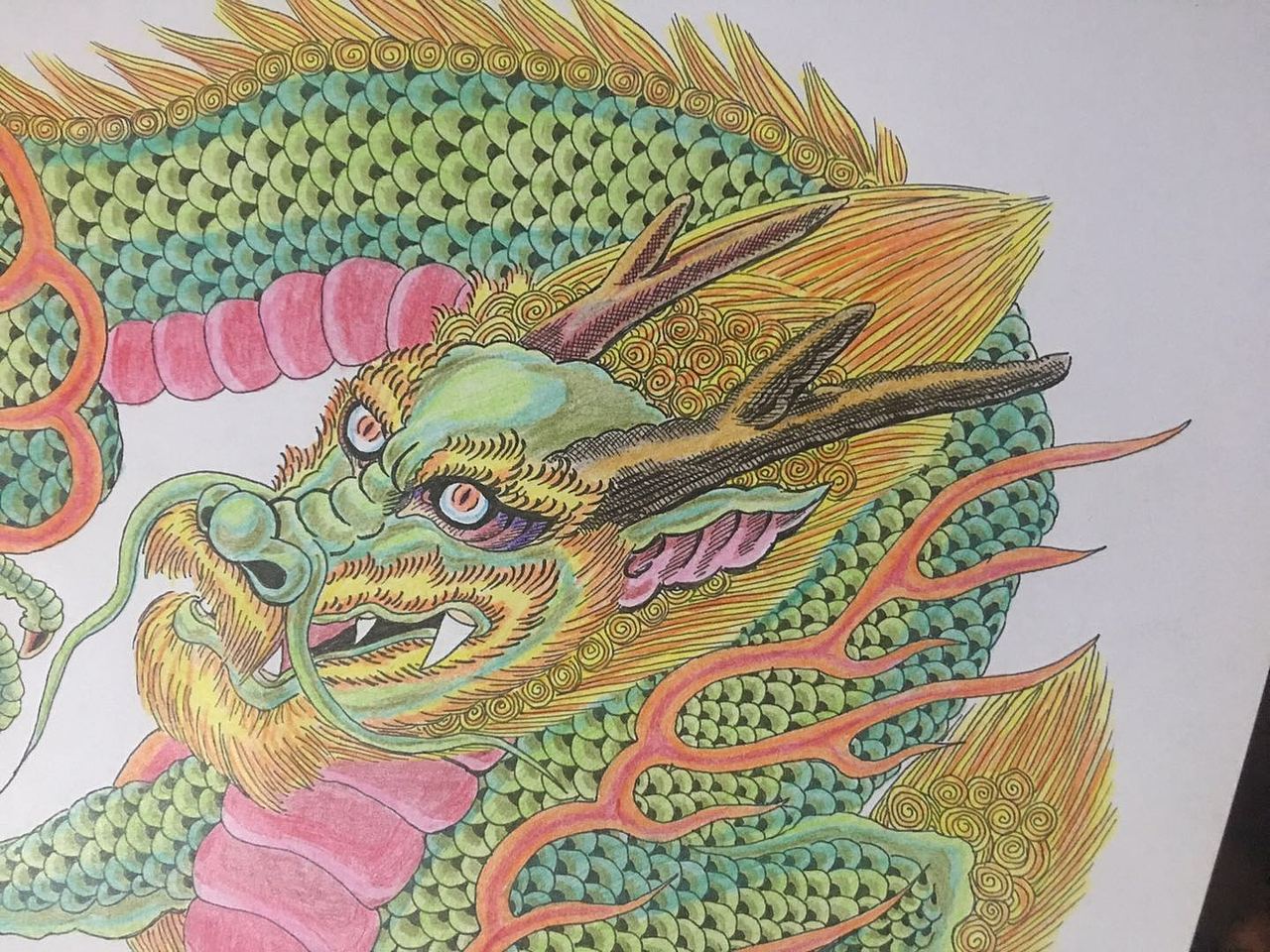 我画的龙生九子系列一【龙】