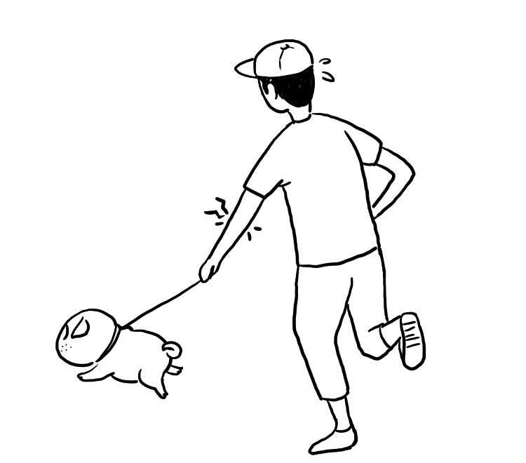 铲屎官的手，断了！（图ZOTI3NDQ2MDQ=） - 中/长篇漫画 - 站酷设计师巴哥阿怪原创素材 - 站酷ZCOOL