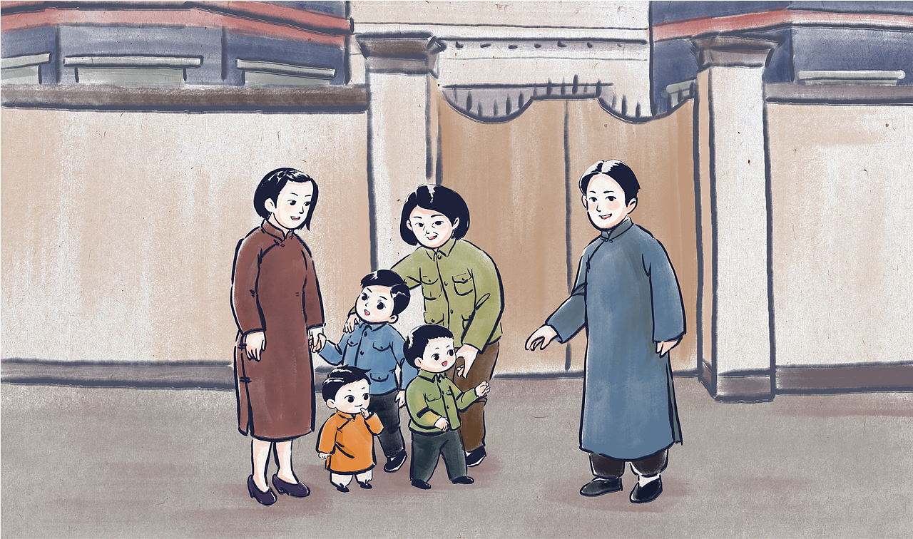 进两年的一些儿童插画(已出版)