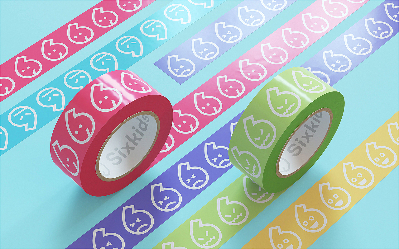 遛娃 | SIXKIDS 品牌视觉设计（图ZMjAyODk4Nzcy） - 品牌 - 站酷设计师文鱼包原创素材 - 站酷ZCOOL