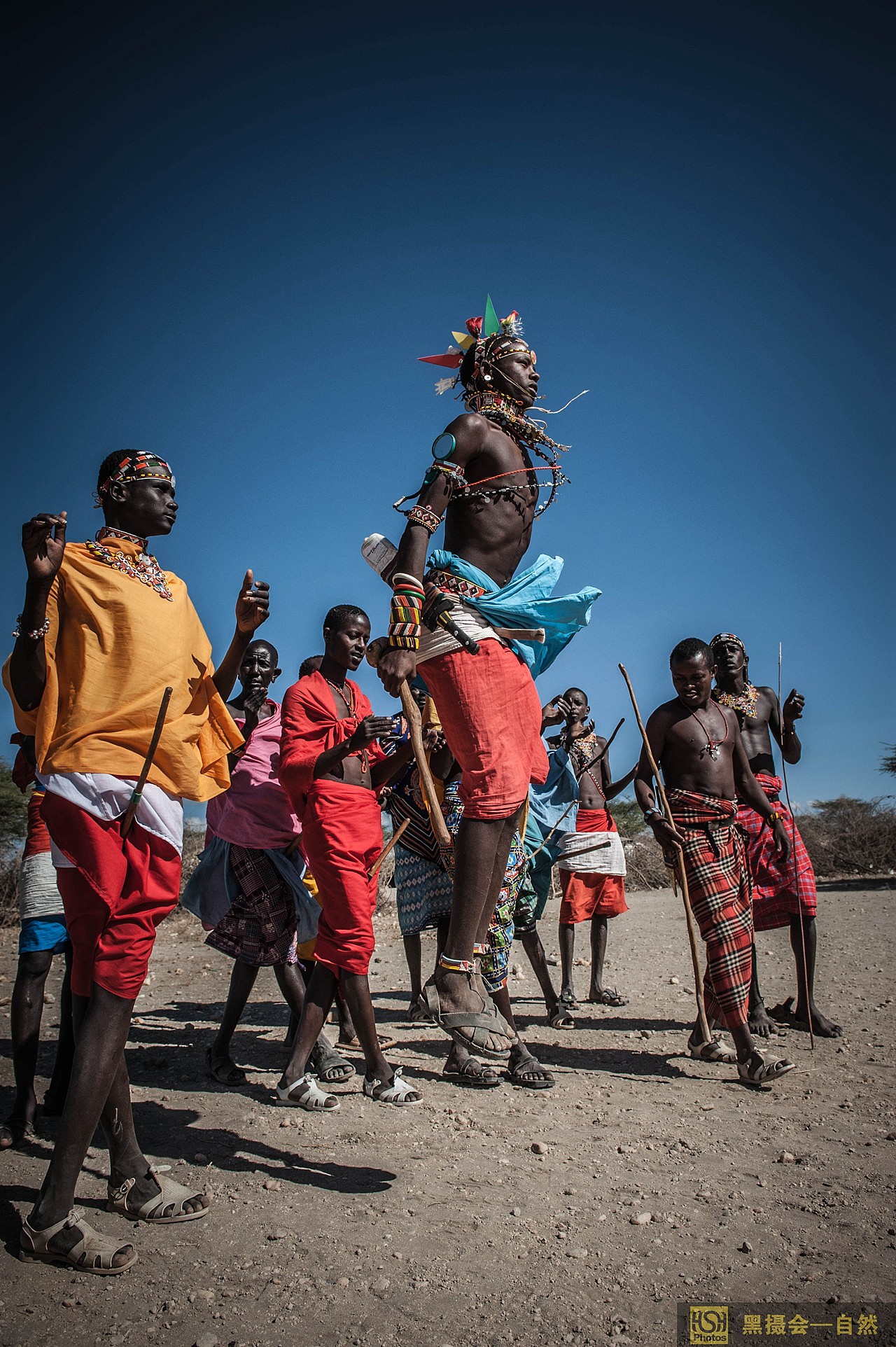 人在非洲走进游牧的桑布鲁族
