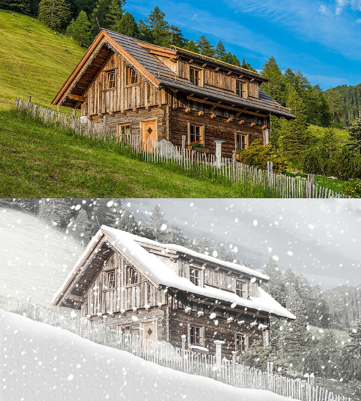 雪中小屋（图ZOTk1MjQ3MjA=） - 其他UI - 站酷设计师坚持微笑原创素材 - 站酷ZCOOL