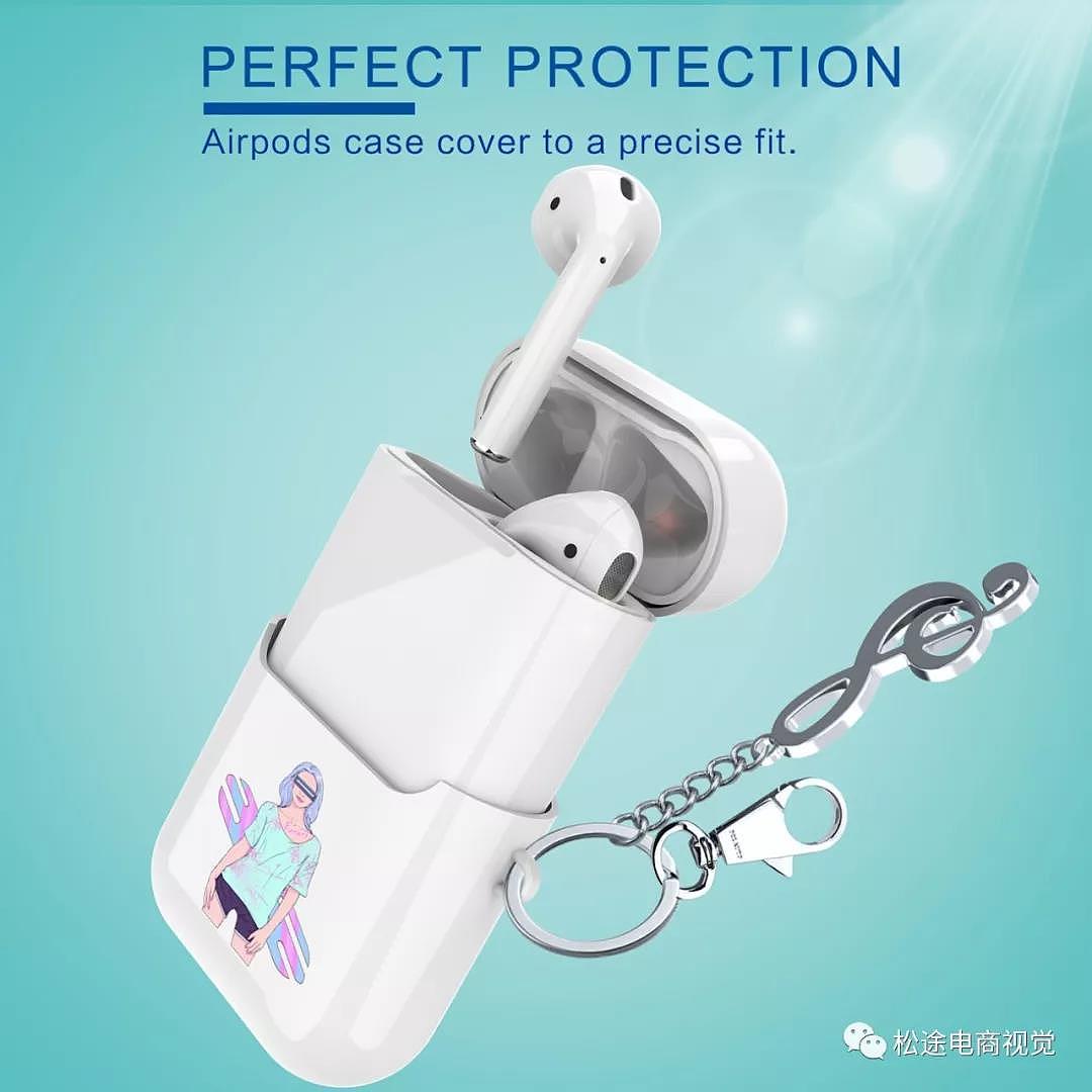 AirPods 耳机壳电商展示（图ZMjMwOTk3NTA0） - 海报 - 站酷设计师黑光视觉原创素材 - 站酷ZCOOL
