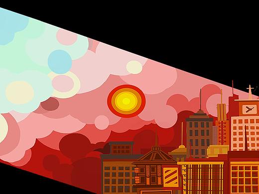 城-矢量插畫（個(gè)人主頁-ZMzcyODI4ODQ=） - 商業(yè)插畫 - 站酷設(shè)計(jì)師墨西哥燒馕原創(chuàng)素材 - 站酷ZCOOL