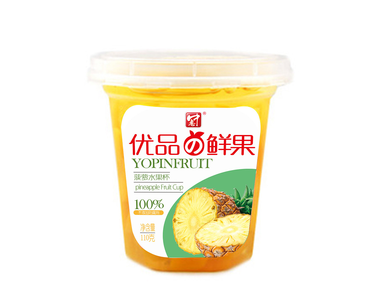优品鲜果-水果罐头包装设计