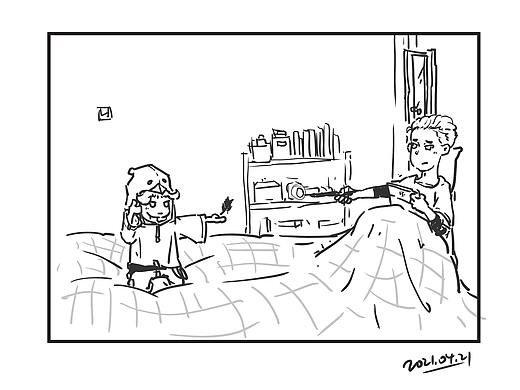 《初见》——个人小漫画