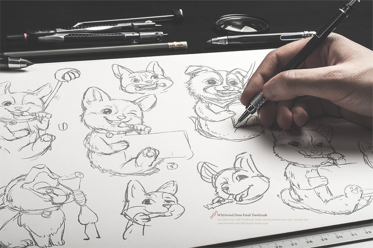 【森西SENSI·洁牙棒】宠物食品包装