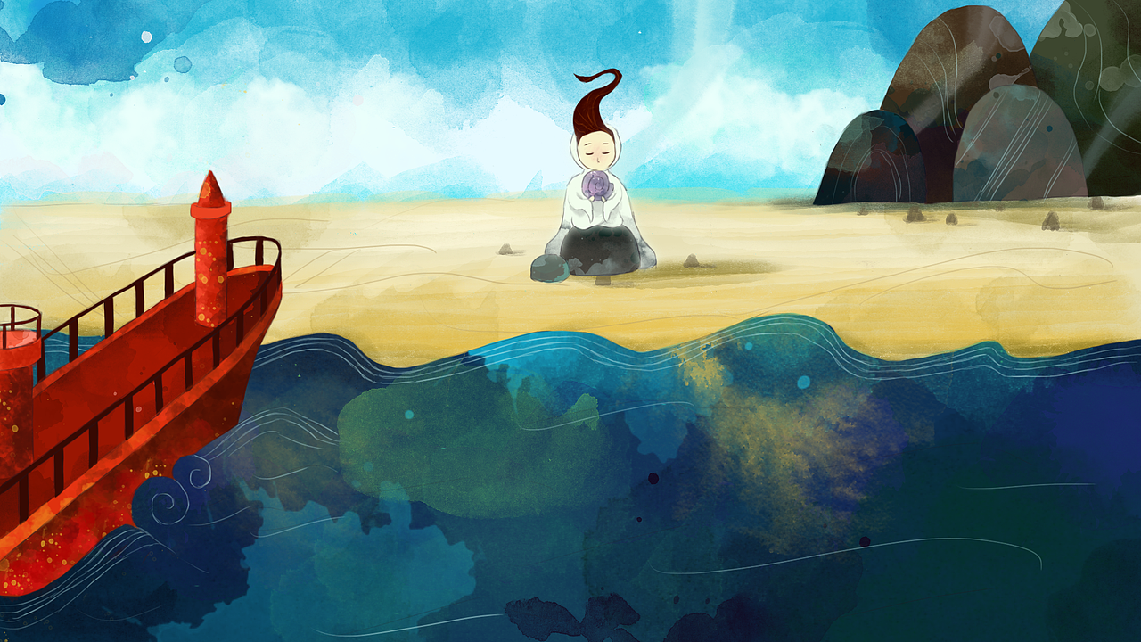 【电影《海洋之歌》衍生游戏设计】Song of the Purity（图ZMjY2NTc1ODI0） - 独立游戏 - 站酷设计师F芋圆原创素材 - 站酷ZCOOL