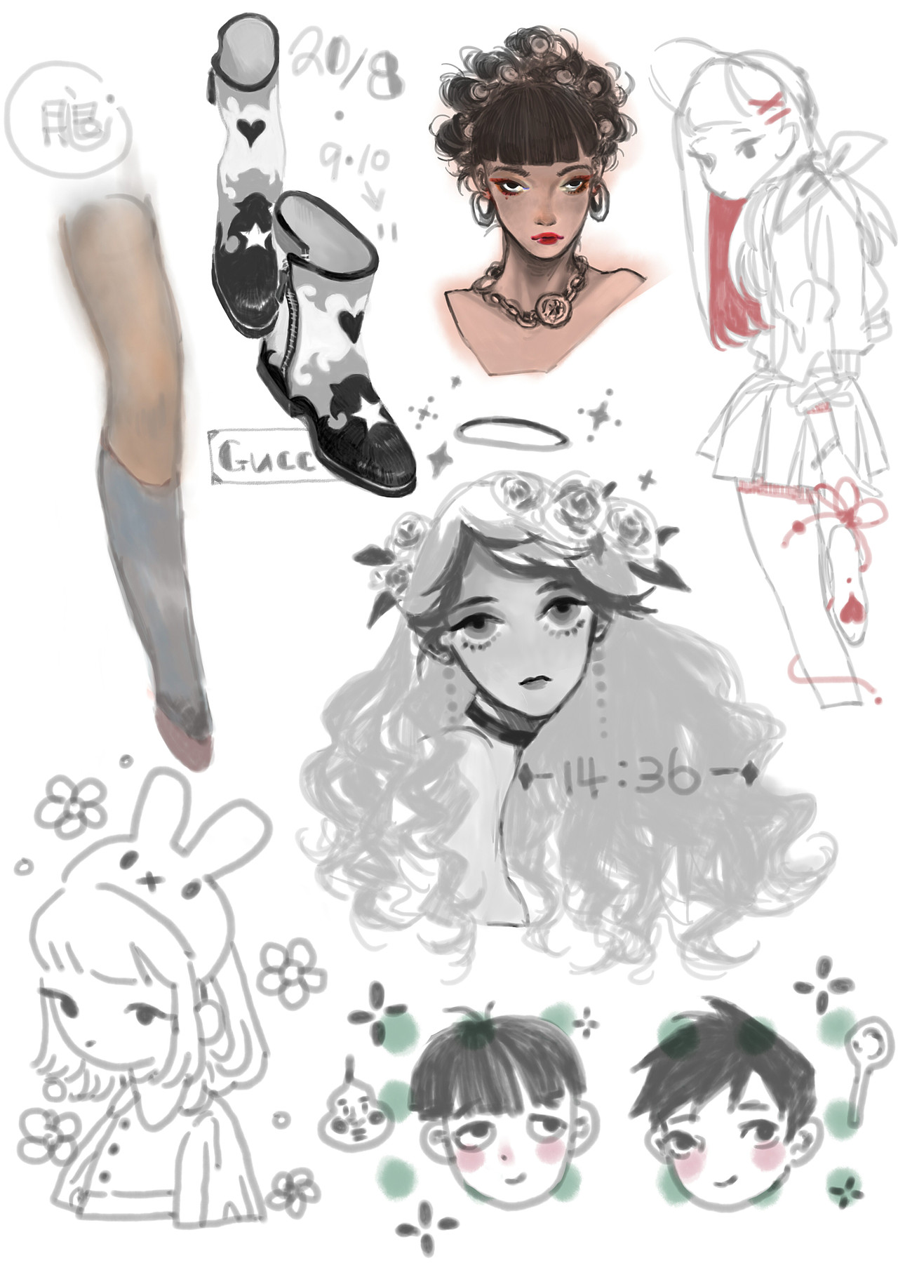 每日小摸鱼|动漫|其他动漫|要早睡的白 - 原创作品 - 站酷 (zcool)