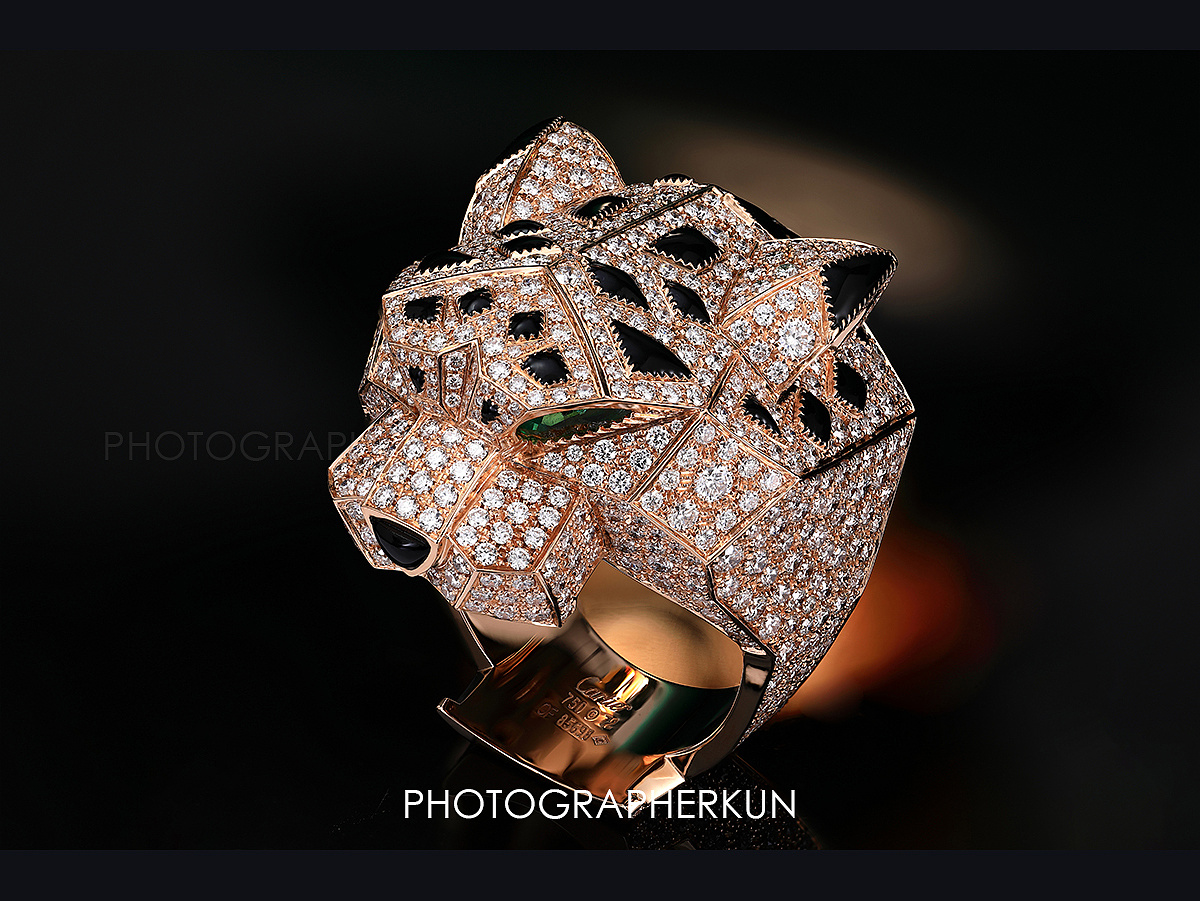 珠宝摄影 高级定制 豹戒2019年拍摄