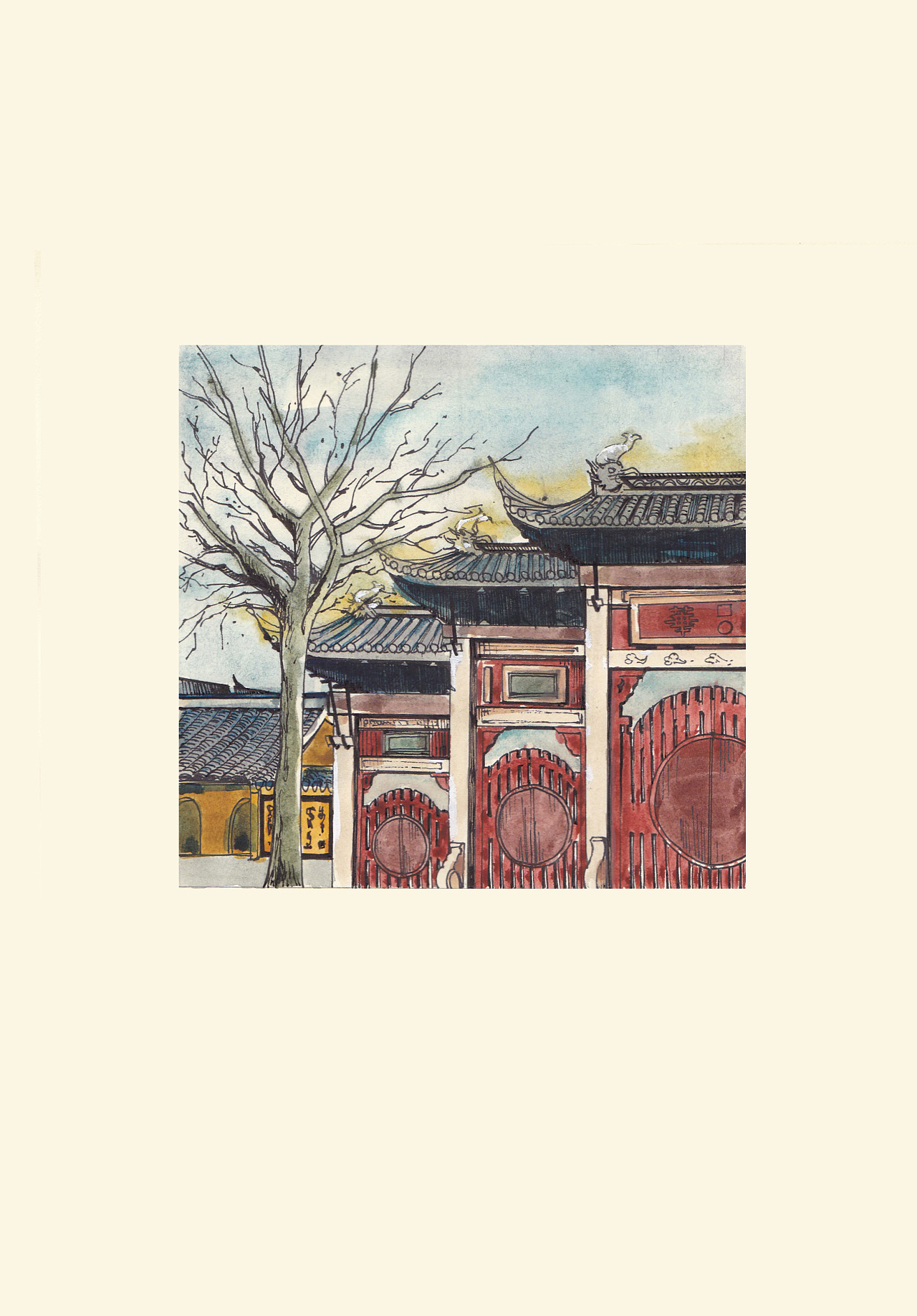 结课作业手绘马克笔