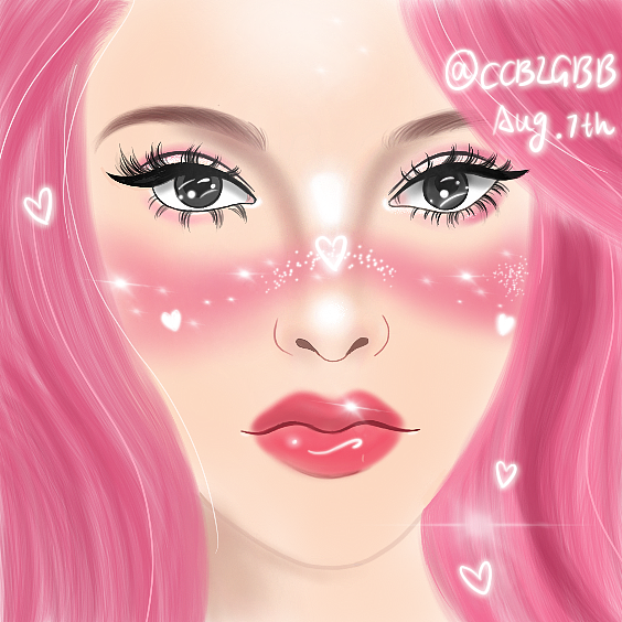 PINK PINK🎀（图ZMTcxNzcwNjI0） - 创作习作 - 站酷设计师CCBIGBB原创素材 - 站酷ZCOOL