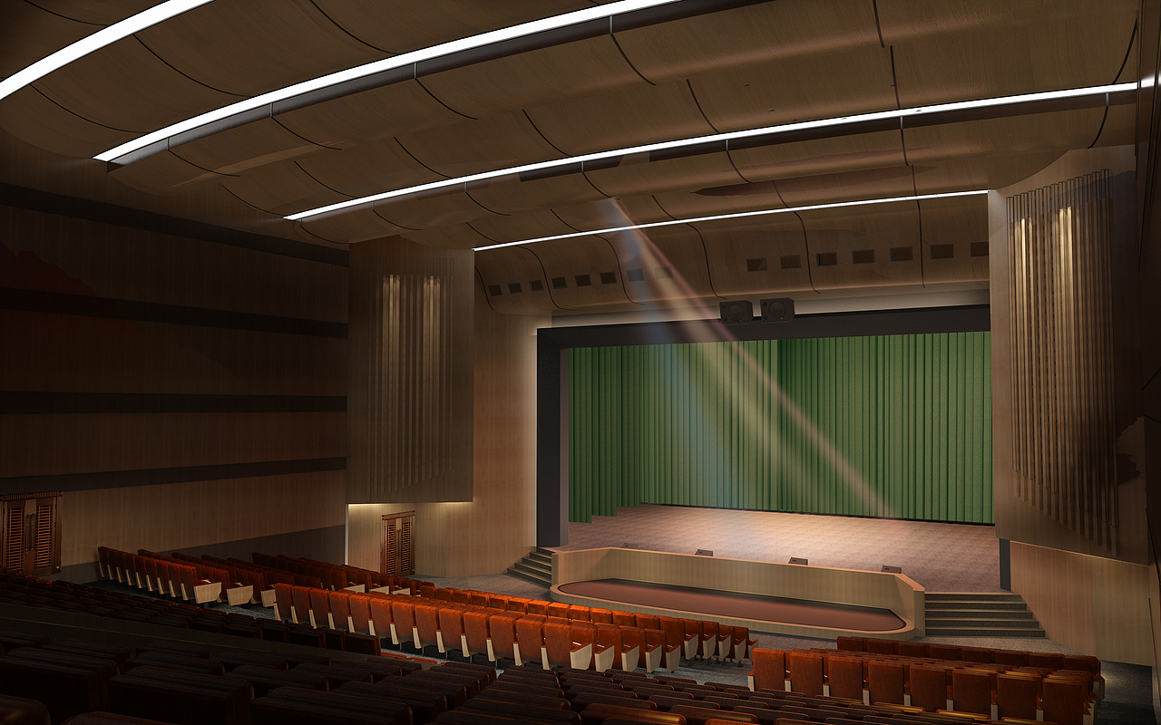 吴堡大剧院设计