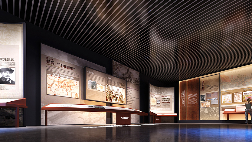 鄂豫皖红军革命纪念馆|空间|展陈设计|小小xp_原创作品-站酷(zcool)