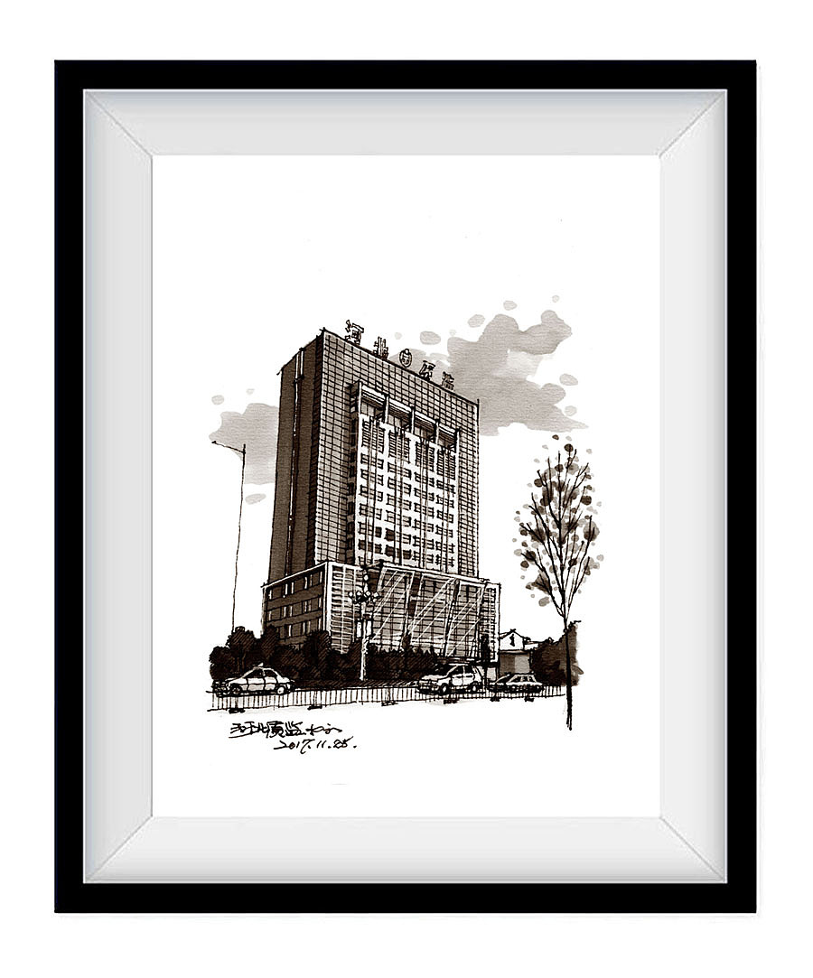 邯郸建筑手绘2017【下】（图ZMTE3NjU1NzMy） - 绘画 - 站酷设计师画设计原创素材 - 站酷ZCOOL