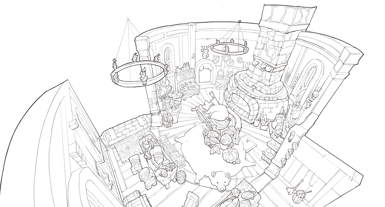 中世纪厨房室内（图ZMjA3NzY5Nzg4） - 独立游戏 - 站酷设计师z________y原创素材 - 站酷ZCOOL