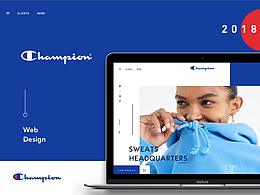 Champion/冠軍官網(wǎng)改版重構(gòu)設(shè)計(jì)