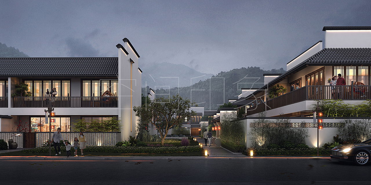 【文旅小镇设计】九华新街•芙蓉镇文旅建筑规划设计