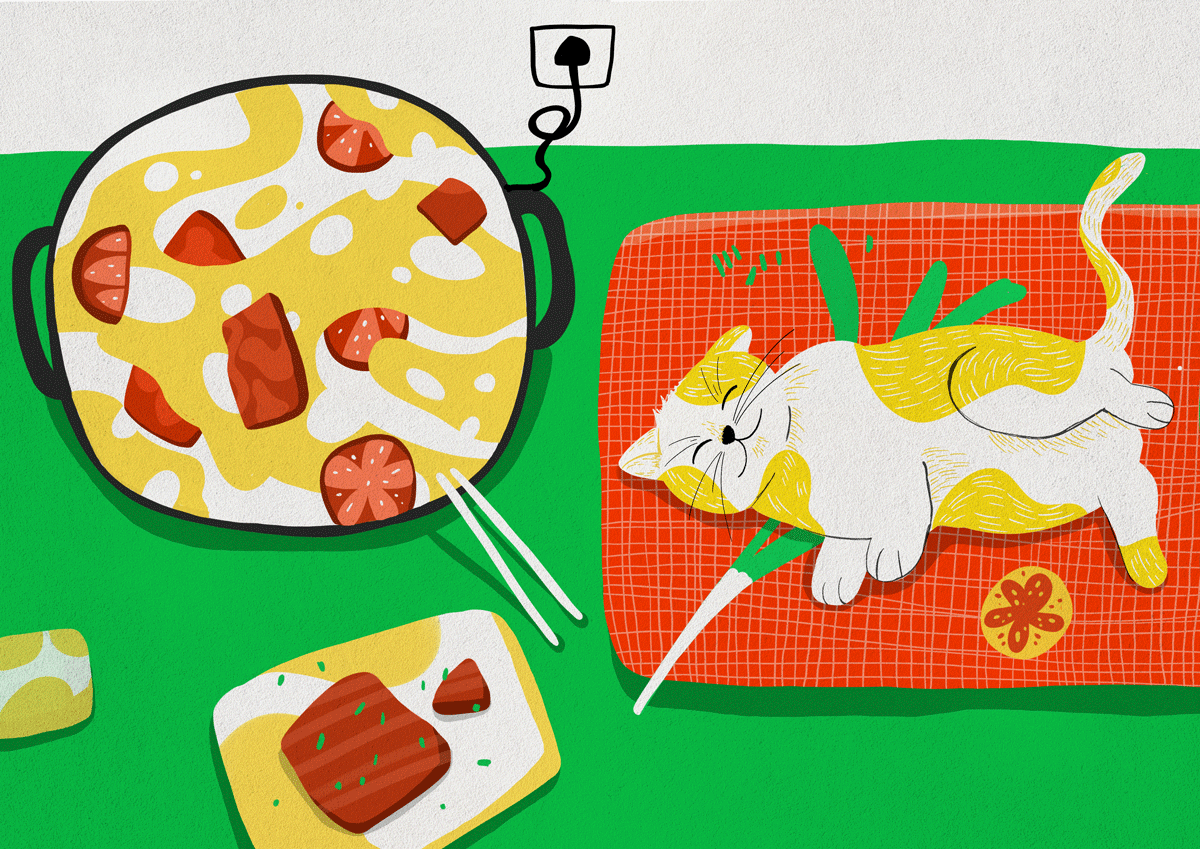 猫的故事（图ZMjAzMDU0NTM2） - 商业插画 - 站酷设计师大慧哟原创素材 - 站酷ZCOOL