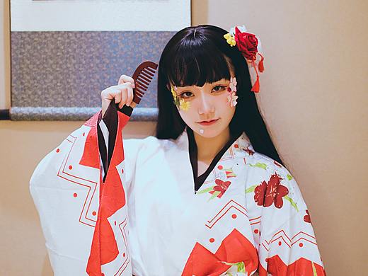 和服（个人主页-ZNDE4NDgzNjA=） - 人像摄影 - 站酷设计师米糕叫你看镜头原创素材 - 站酷ZCOOL
