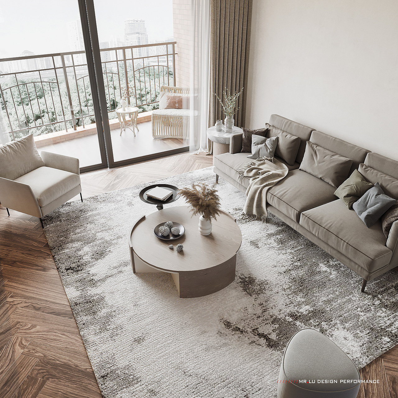 现代风格效果图