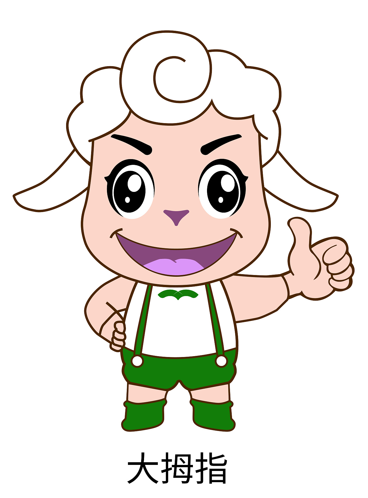 乾宝湖羊ip设计