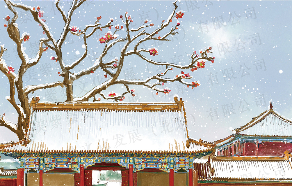 国潮联名交通卡——紫禁城的四季（图ZMjk1NDc5MDUy） - 生活用品 - 站酷设计师蒋讲文创原创素材 - 站酷ZCOOL