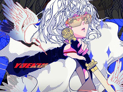 #国漫万创#《灵笼》白月魁二创