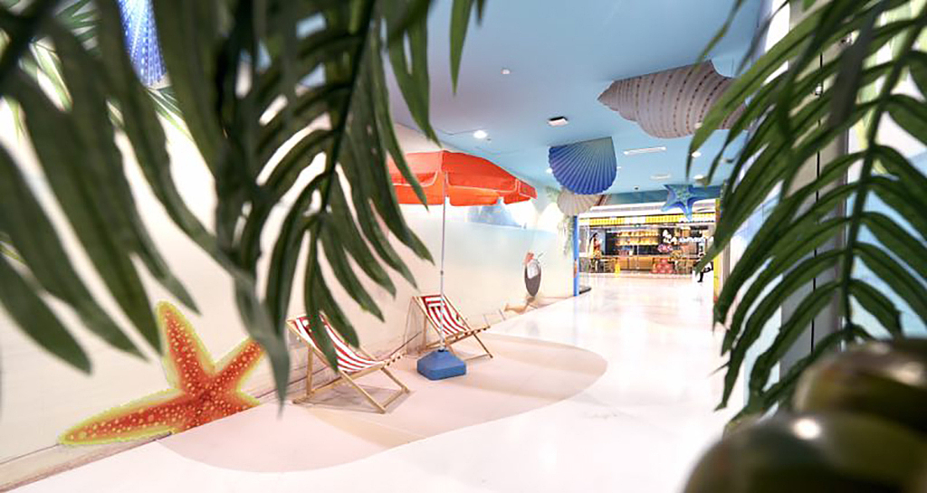 万达广场街区通道改造Design