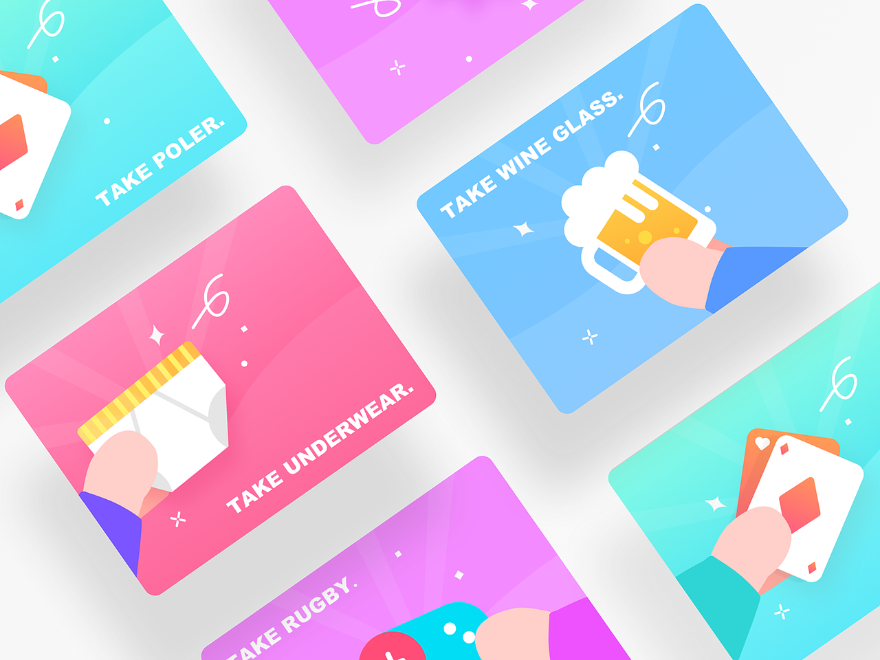 Dribbble插画小合集（图ZMjAxOTcwMjY0） - 闪屏/壁纸 - 站酷设计师陈家潼原创素材 - 站酷ZCOOL