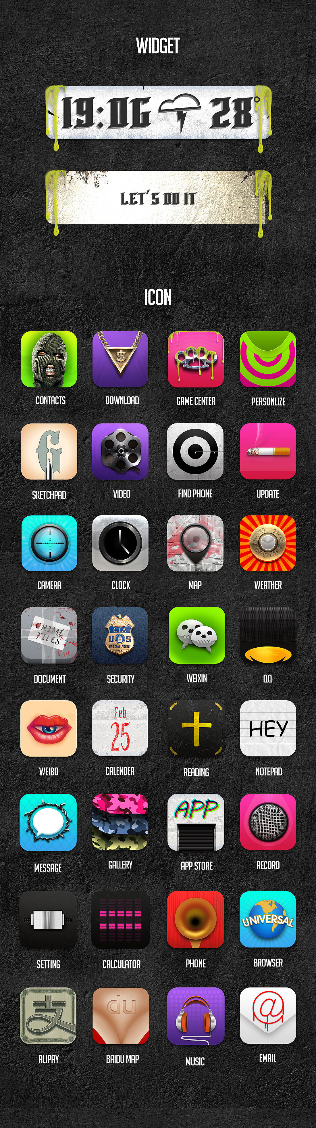 gangstar made me do it（图ZMjEwNTg2MjA=） - 主题/皮肤 - 站酷设计师心里有屎型甲虫原创素材 - 站酷ZCOOL