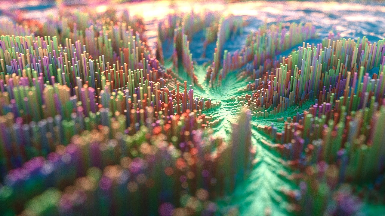 《异星》C4D 渲染作品
