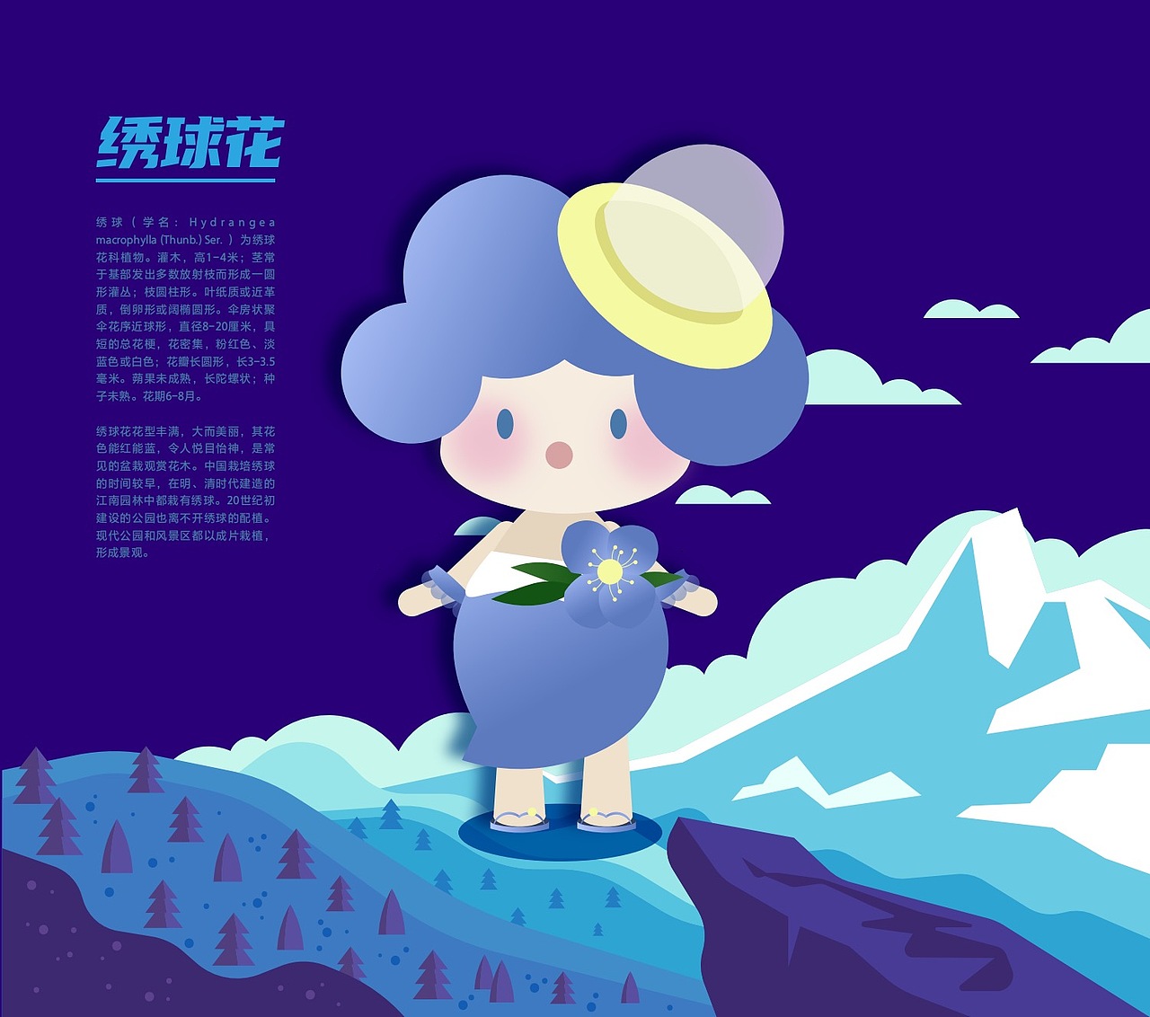 辰山物语植物花卉ip盲盒系列设计