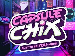 【Capsule Chix酷闪乐潮儿】-动态插画