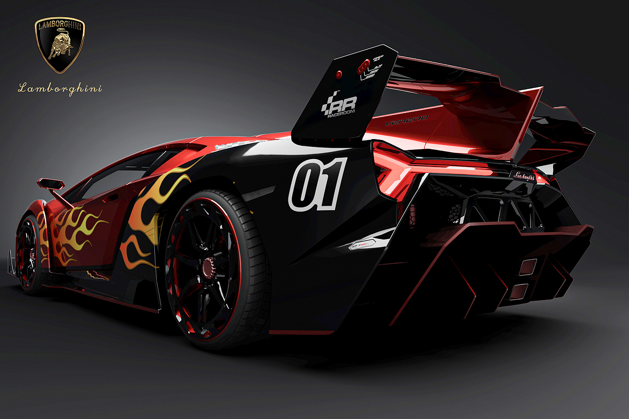 试手：兰博基尼全球限量3台的超级跑车Veneno（图ZMjQxNDE2ODcy） - 机械/交通 - 站酷设计师失去的落梅尼原创素材 - 站酷ZCOOL