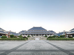 建筑夜景光影