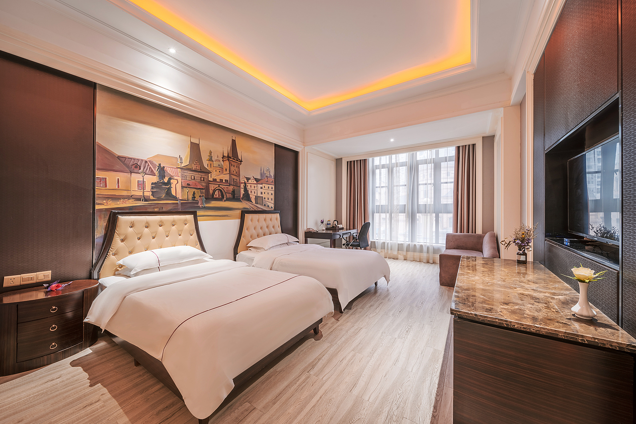 武汉光谷也门酒店客房拍摄