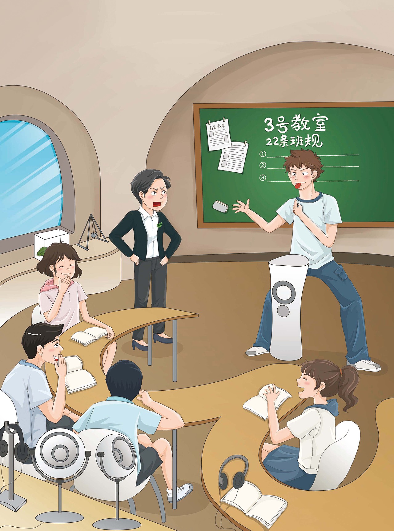 【電腦手繪漫畫】少兒類單幅漫畫-已商用（圖ZMjI1NTAxMDYw） - 商業(yè)插畫 - 站酷設(shè)計(jì)師北極以北821015原創(chuàng)素材 - 站酷ZCOOL