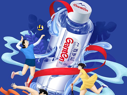 百岁山双11视觉