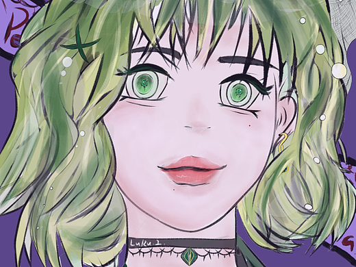 头像画（个人主页-ZNjg5OTg1NjA=） - 艺术插画 - 站酷设计师玫瑰金小姐原创素材 - 站酷ZCOOL