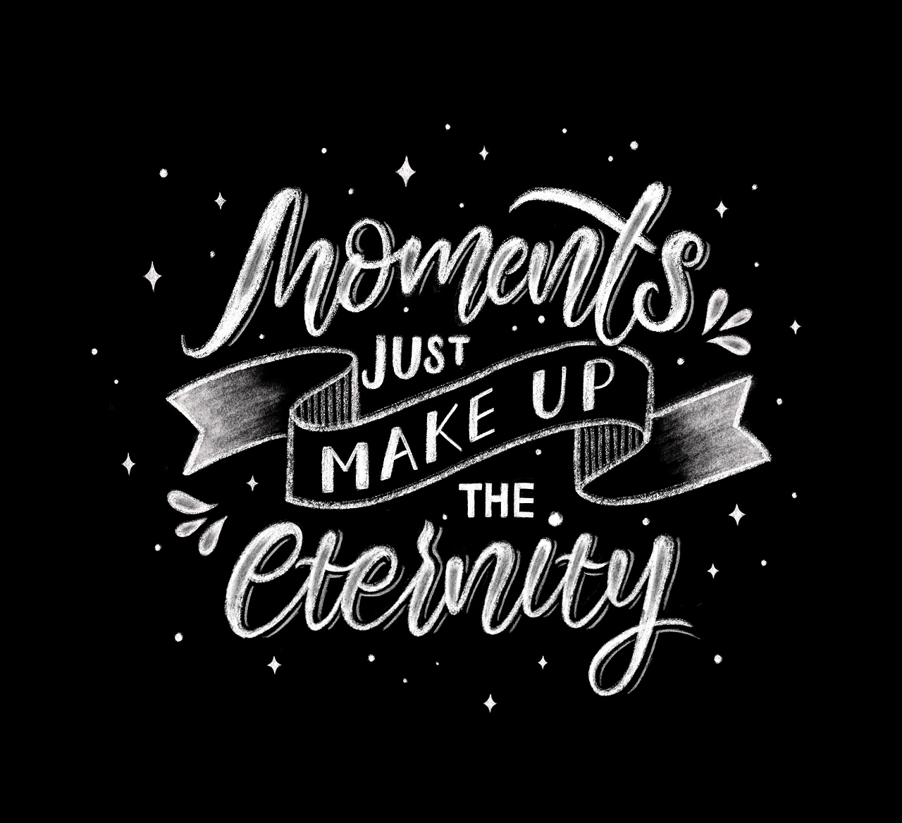 iPad Lettering NO.2 - iPad Chalk Lettering（图ZMTU3OTU4MTUy） - 字体/字形 - 站酷设计师TEONA_nuoR原创素材 - 站酷ZCOOL