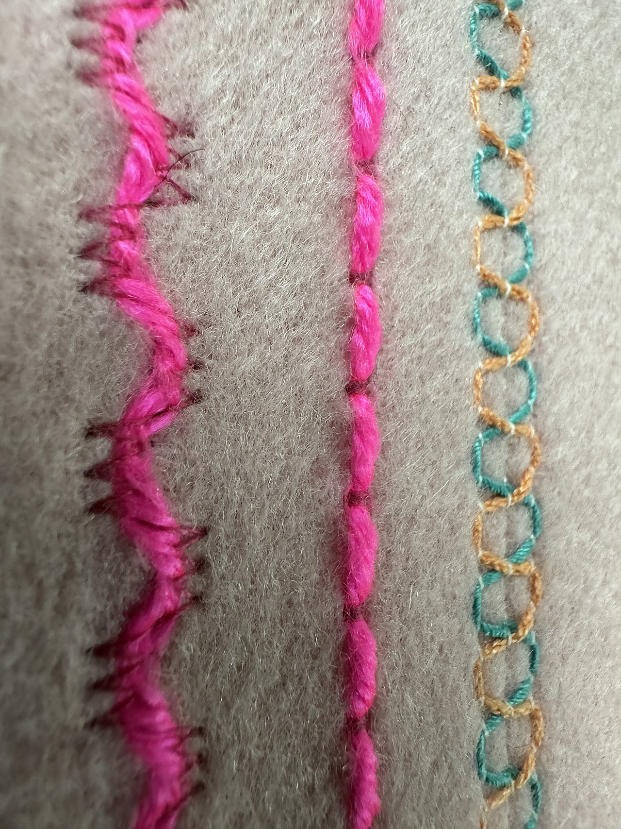 花样人字车钉毛线装饰缝毛线结 花样人字车改装,将粗