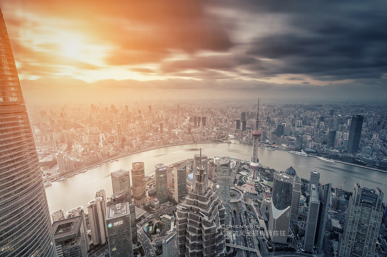 最近的上海（图ZNzE4NDk3MzY=） - 环境/建筑摄影 - 站酷设计师建筑空间摄影陈铭原创素材 - 站酷ZCOOL